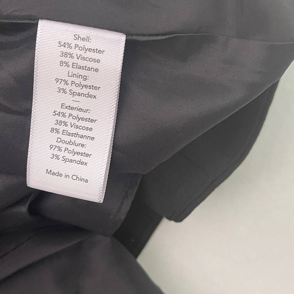 Elizabeth and James Black Halter Sonya Dress - 6 - Picture 4 of 5